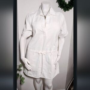 Universal Thread Denim Cream Color Women's Dress